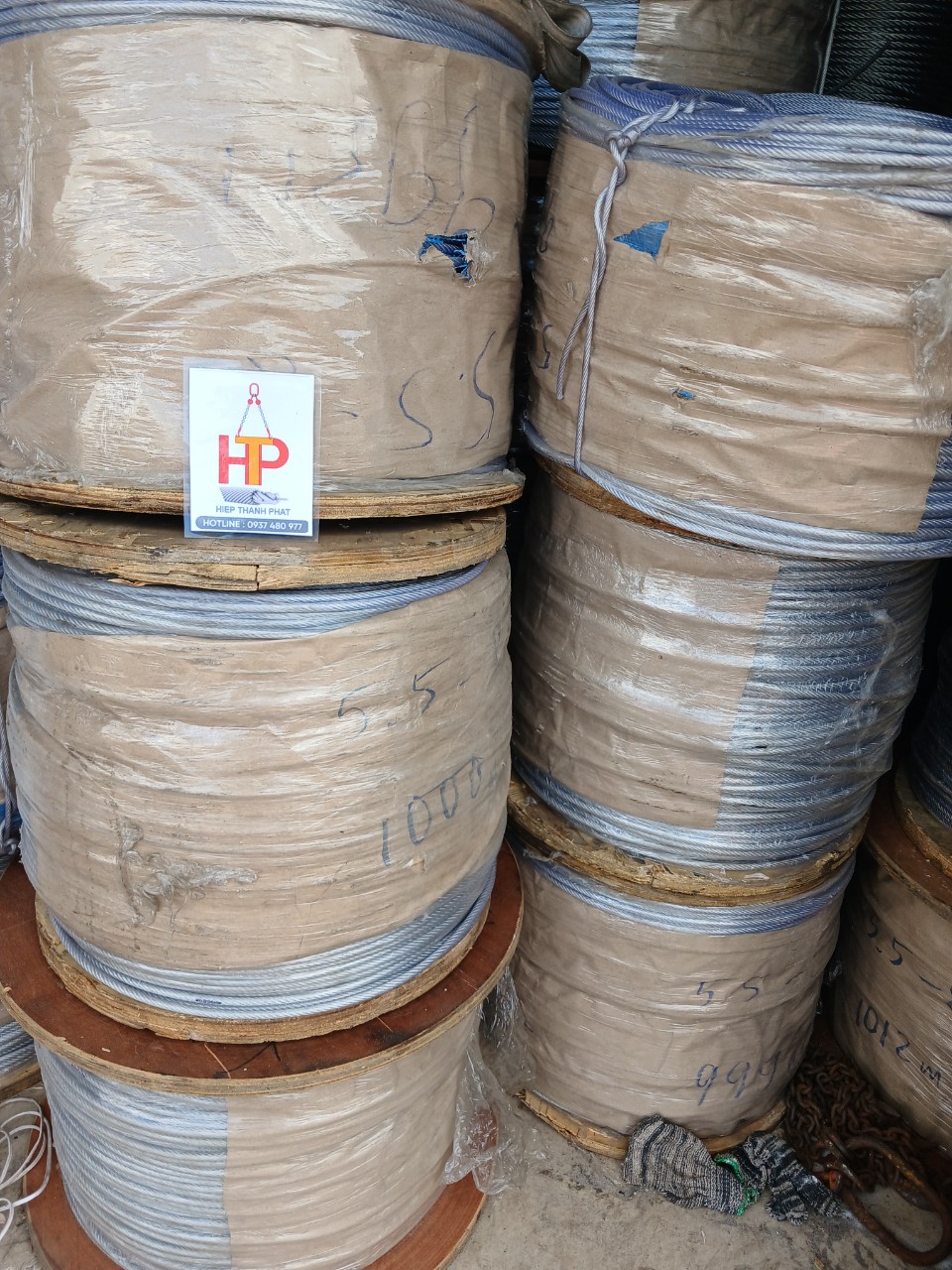 Cáp bọc nhựa - Công Ty TNHH SX - XNK Hiệp Thành Phát